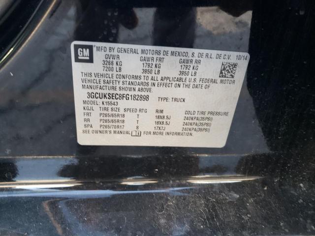 2015 CHEVROLET SILVERADO K1500 LTZ 3GCUKSEC8FG182898