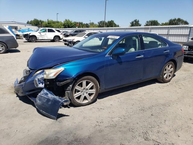 LEXUS ES 350 2007 blue  gas JTHBJ46G072024670 photo #1