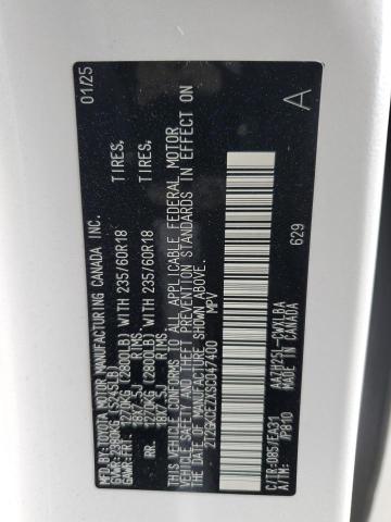 2025 LEXUS NX 350H BA 2T2GKCEZXSC047400