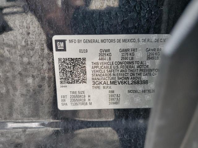 2019 GMC TERRAIN SL - 3GKALMEV6KL268388