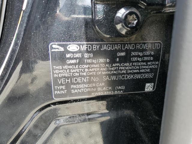 2019 JAGUAR XJ R - SPO SAJWJ1CD6K8W20692