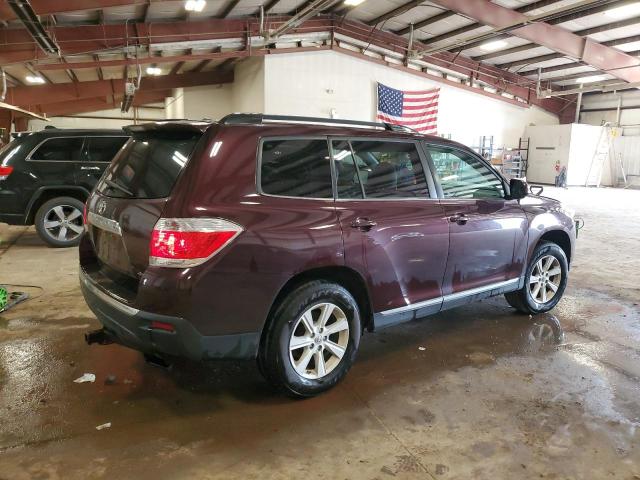 Vin: 5tdbk3eh8cs137773, lot: 59728225, toyota highlander base 20123