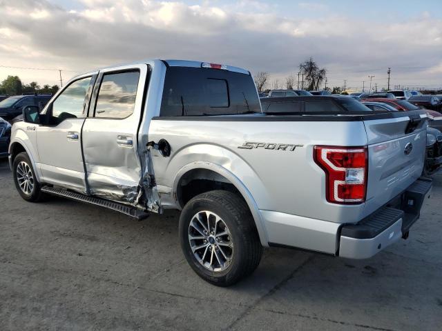 FORD F150 SUPER 2019 silver  Gasoline 1FTEW1C52KKC04212 photo #3