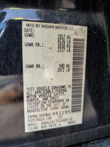 2017 NISSAN ALTIMA 2.5 - 1N4AL3AP8HC483195