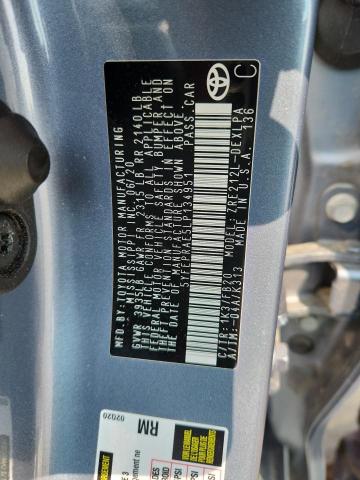 2020 TOYOTA COROLLA LE - 5YFEPRAE5LP134951