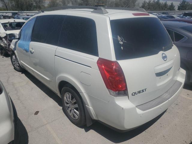 NISSAN QUEST S 2005 white sports v gas 5N1BV28U85N115884 photo #3