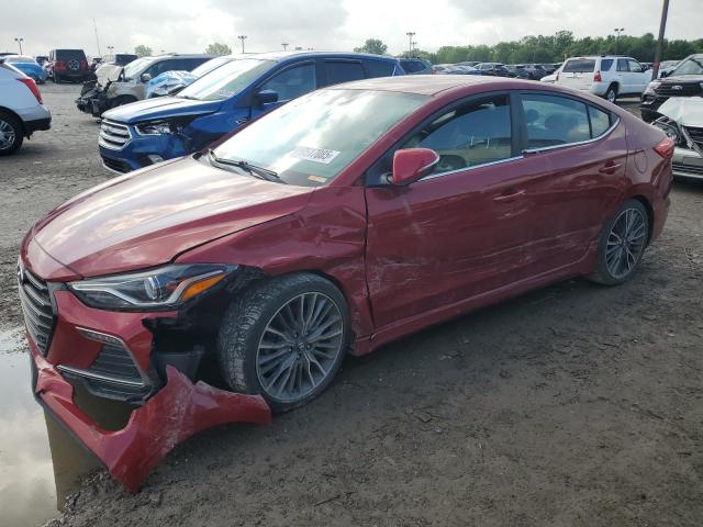 Vin: kmhd04lb0hu332428, lot: 59517085, hyundai elantra sport 2017 img_1