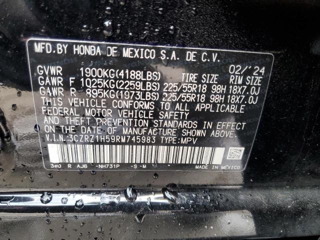 2024 HONDA HR-V SPORT 3CZRZ1H59RM745983