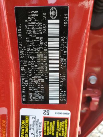 2025 TOYOTA CAMRY XSE - 4T1DAACK6SU028765