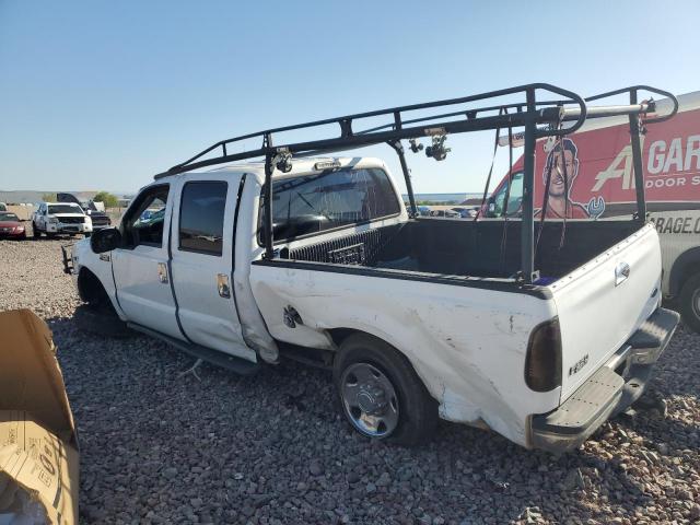 FORD F250 SUPER 2001 white  gas 1FTNW20L71ED89038 photo #3