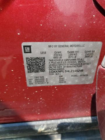 2020 GMC ACADIA DEN 1GKKNPLS4LZ155249