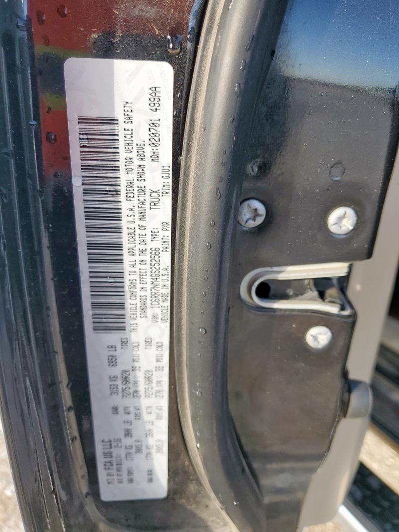 2016 RAM 1500 LARAM 1C6RR7NM4GS252566