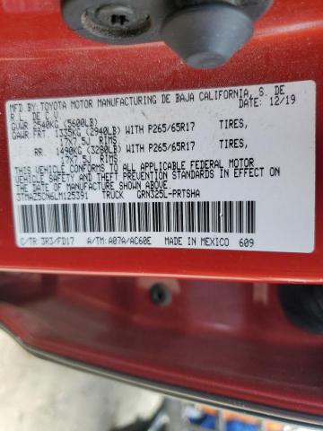2020 TOYOTA TACOMA DOU 3TMAZ5CN6LM125391