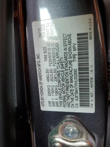 2017 ACURA RDX ADVANC 5J8TB4H7XHL002690