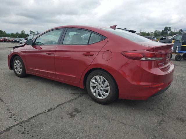 Vin: kmhd74lf6hu317673, lot: 60074165, hyundai elantra se 20172