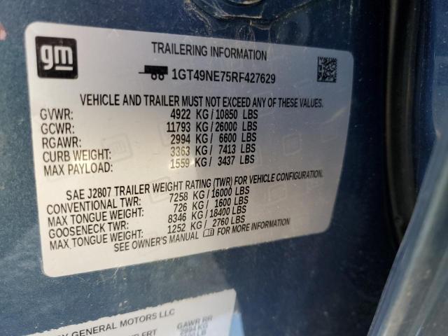 2024 GMC SIERRA K25 1GT49NE75RF427629