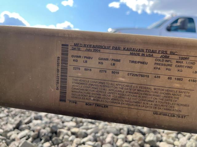 2005 BAYLINER 20FT BOAT #3310707732