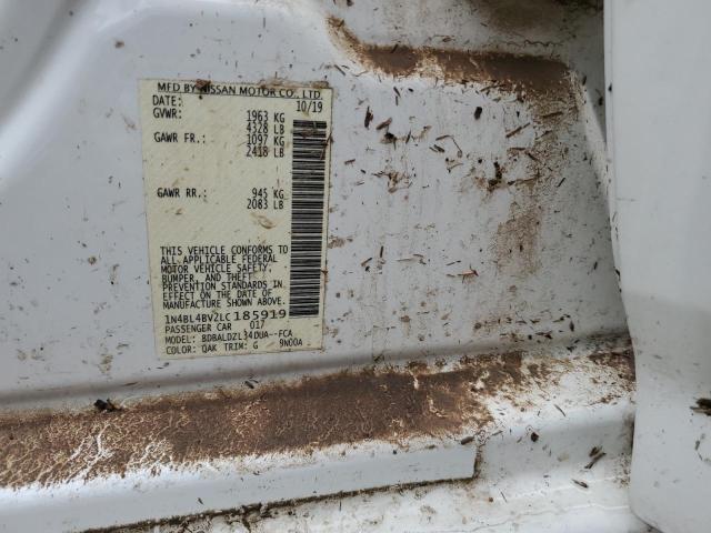 2020 NISSAN ALTIMA S - 1N4BL4BV2LC185919