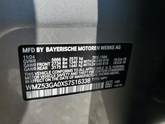 2025 MINI COUNTRYMAN WMZ53GA0XS7S16338