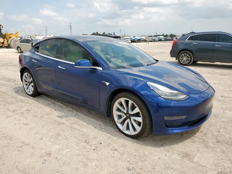 Vin: 5yj3e1eb9kf195485, lot: 59741355, tesla model 3 20194
