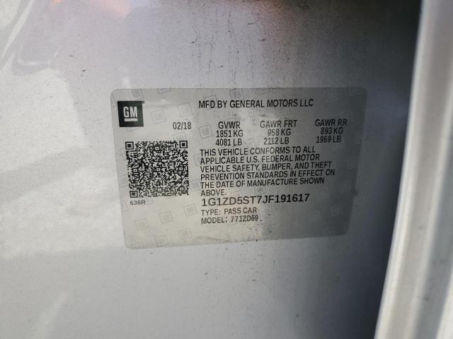 2018 CHEVROLET MALIBU LT - 1G1ZD5ST7JF191617