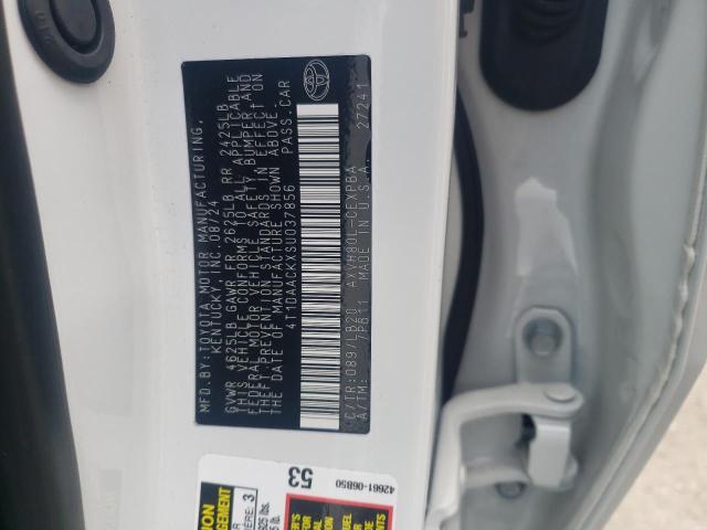 2025 TOYOTA CAMRY XSE - 4T1DAACKXSU037856