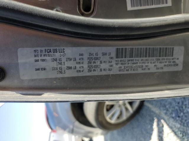 2017 DODGE JOURNEY SX 3C4PDDBG1HT578238