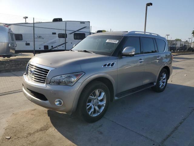 INFINITI QX56 2013 gray  gas JN8AZ2NE8D9040620 photo #1