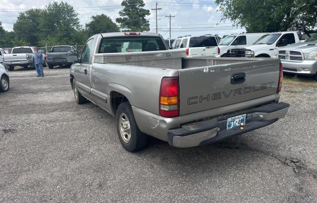 CHEVROLET SILVERADO 2000 gray pickup gas 1GCEC14W0YE198756 photo #4