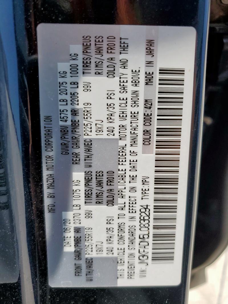 2020 MAZDA CX-5 GRAND JM3KFADM5L0836294