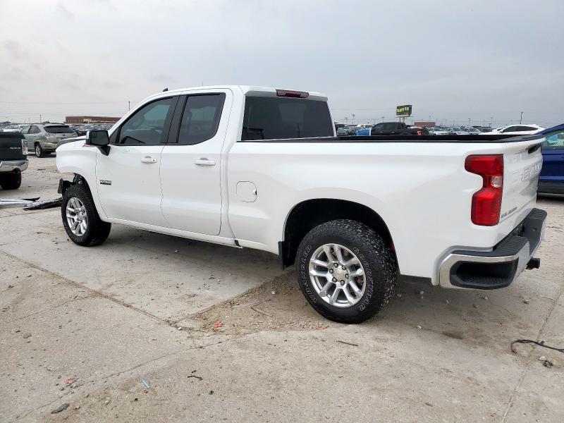 CHEVROLET SILVERADO 2023 white  gas 1GCRDDED3PZ250658 photo #3