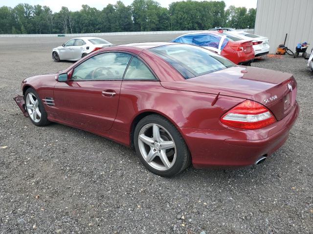 MERCEDES-BENZ SL 550 2007 red  gas WDBSK71F47F125314 photo #3