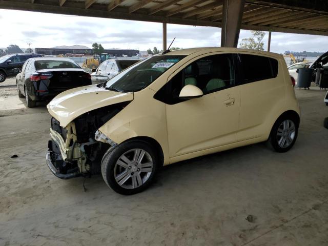 CHEVROLET SPARK LS 2014 yellow  gas KL8CA6S93EC434503 photo #1