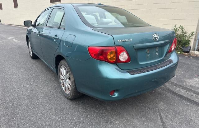 TOYOTA COROLLA BA 2009 green sedan 4d gas 2T1BU40E49C143634 photo #4