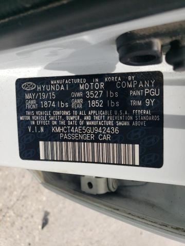 2016 HYUNDAI ACCENT SE KMHCT4AE5GU942436