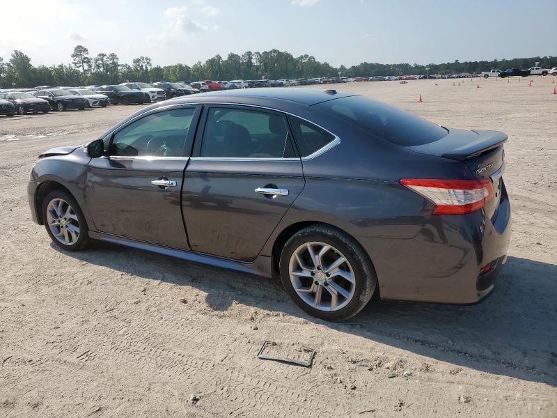 NISSAN SENTRA S 2015 black  gas 3N1AB7AP8FY224475 photo #3