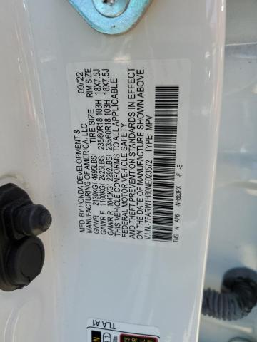 2022 HONDA CR-V EXL - 7FARW1H80NE023572