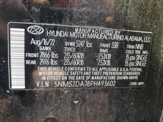 2023 HYUNDAI SANTA FE S - 5NMS2DAJ8PH493602