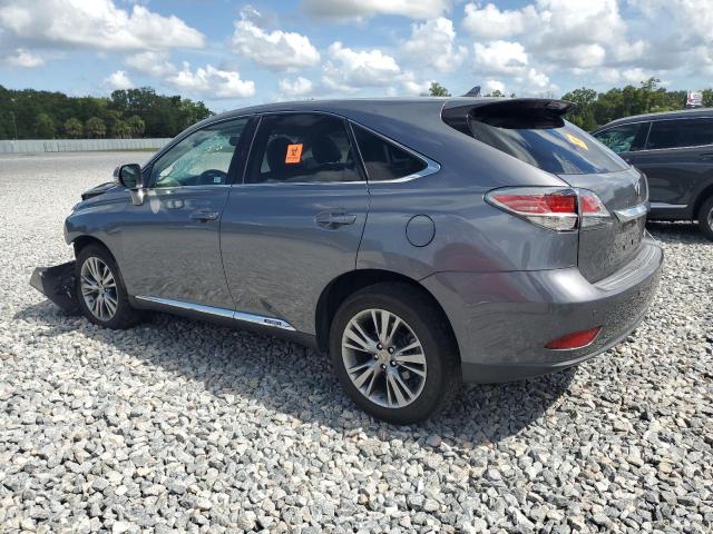 LEXUS RX 400H 2013 gray  hybrid engine JTJZB1BA4D2410952 photo #3