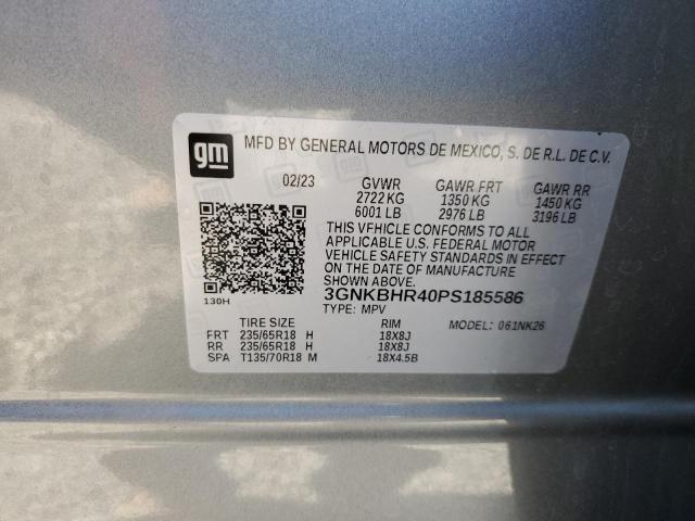 3gnkbhr40ps185586 - 2023 Chevrolet blazer 2lt - #61053245