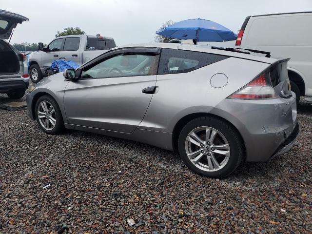 HONDA CR-Z EX 2011 silver  hybrid engine JHMZF1D63BS003197 photo #3