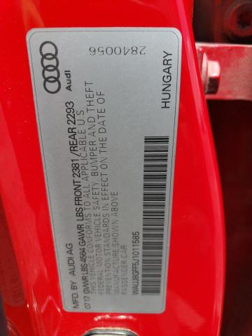 2018 AUDI A3 PREMIUM WAUJ8GFF5J1011585