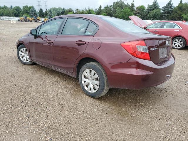 Vin: 19xfb2f52ce103449, lot: 61107525, honda civic lx 20122