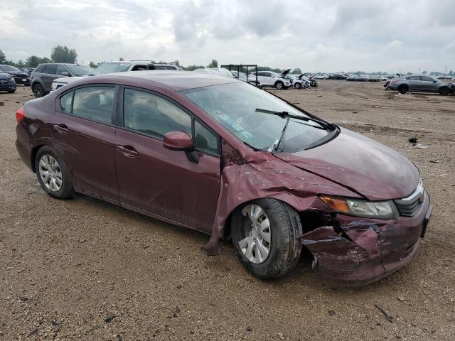 Vin: 19xfb2f52ce103449, lot: 61107525, honda civic lx 20124