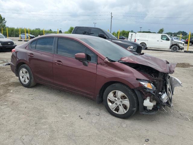Vin: 19xfb2f54fe013210, lot: 60981665, honda civic lx 20154