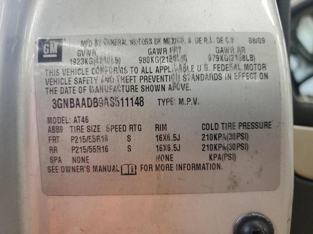 2010 CHEVROLET HHR LS - 3GNBAADB9AS511148