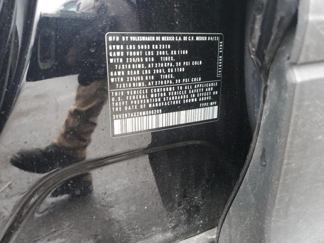 2022 VOLKSWAGEN TIGUAN SE 3VV2B7AX2NM096209