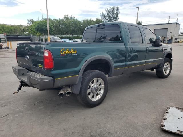 FORD F350 SUPER 2009 green  Diesel 1FTWW31R69EA53471 photo #4