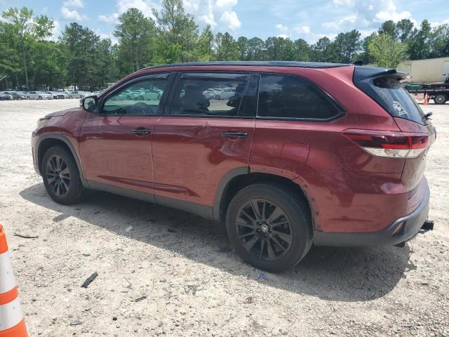Vin: 5tdkzrfh0ks317437, lot: 60145415, toyota highlander se 20192