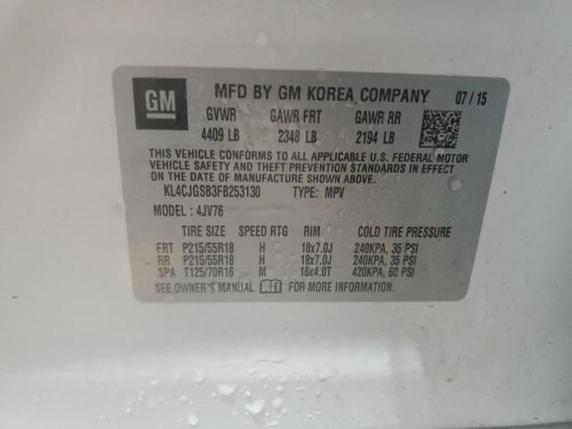 2015 BUICK ENCORE - KL4CJGSB3FB253130